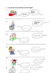 English Worksheet: feelings