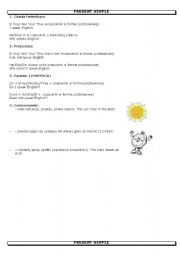 English worksheet: present simple definition