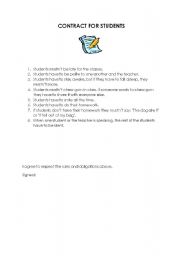 English Worksheet: have to/dont have to/mustnt 
