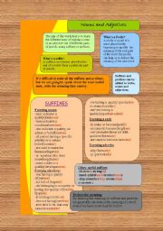 English Worksheet: Word families