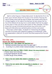 English Worksheet: ACTIVITIES FOR 4 AM LEVEL