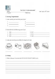 English worksheet: Modal Would/Wouldnt