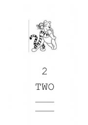 English Worksheet: two