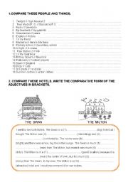 COMPARATIVE FORM OF ADJECTIVES