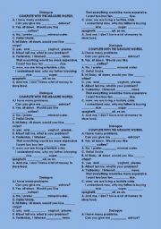 English Worksheet: measure words