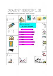 English worksheet: past simple