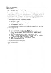 English worksheet: Will and Grace