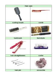 picture dictionry part 3 (hair care)