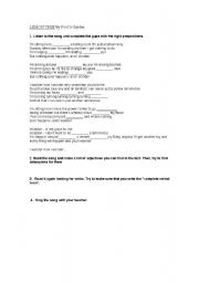 English Worksheet: Lemon Tree