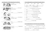 English Worksheet: Simple Past Tense