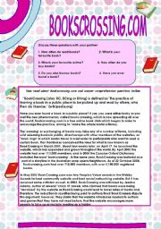 English Worksheet: Bookscrossing.com