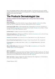 English Worksheet: downloadable makeup