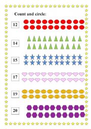 English worksheet: Numbers