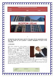 BOSTON LEGAL (topic: The Environment)