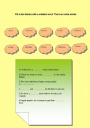 English worksheet:  generaL vocabulary_1