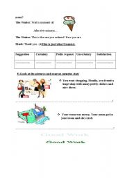 English Worksheet: exam 9th form 2nd part