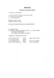 English Worksheet: Some or Any