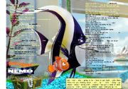 English Worksheet: FINDING NEMO - MOVIE SEGMENT - 