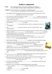 English worksheet: 