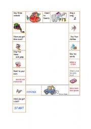 English worksheet: Boardgame