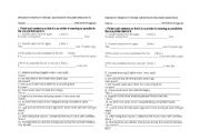 English Worksheet: Sentence Transformation using the Present Perfect Tense