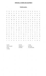 English Worksheet: Work search