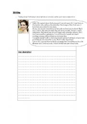 English Worksheet: Your description: reflexive pronouns and adjectives.