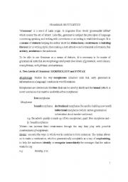 English Worksheet: Grammar in Stylistic 1.3 (page 1 of 3)