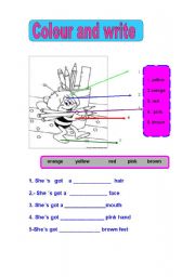 English worksheet: have got 