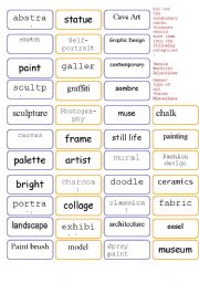 Art Vocabulary