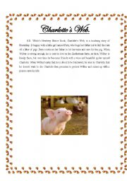 English Worksheet: Charlottes Web