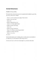 English Worksheet: game