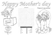 English Worksheet: Mothers Day