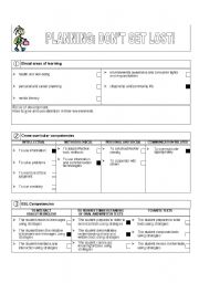 English worksheet: Dont get lost !