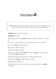 English worksheet: Some and any