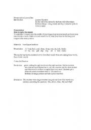 English Worksheet: Pronunciation Lesson Plan - Long I sound