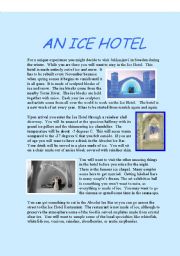 AN ICE HOTEL