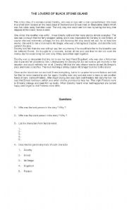 English Worksheet: READING - PERSONALITIES