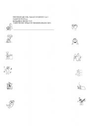 English Worksheet: Present continuous