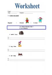 English worksheet: worksheet-whose... is this