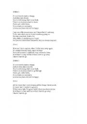 English Worksheet: father and son