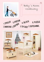 The Baby Room Vocabulary