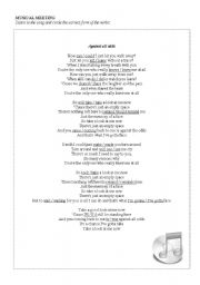 English Worksheet: Against all odds - Mariah Carey