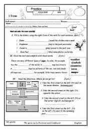 PRACTICE TENSES AND DIRECTIONS