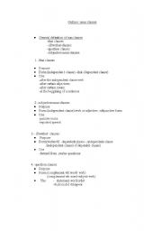 English worksheet:  essay outline