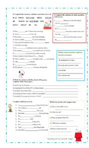 Test for elementary students 2ND PART