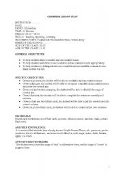 English worksheet: lesson plan about some any