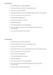 English worksheet: Psycho 1