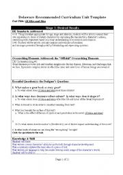 English Worksheet: literrature activity of mice and men