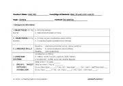 English Worksheet: sample lesson